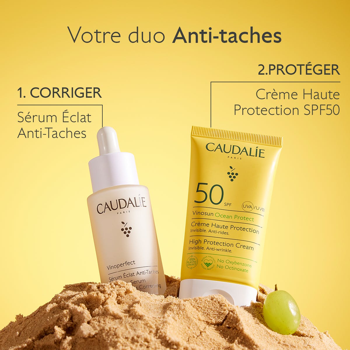 creme solaire caudalie effets