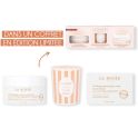 La Rosée Coffret Anniversaire Gommage avec Bougie 10 Ans 3 Produits