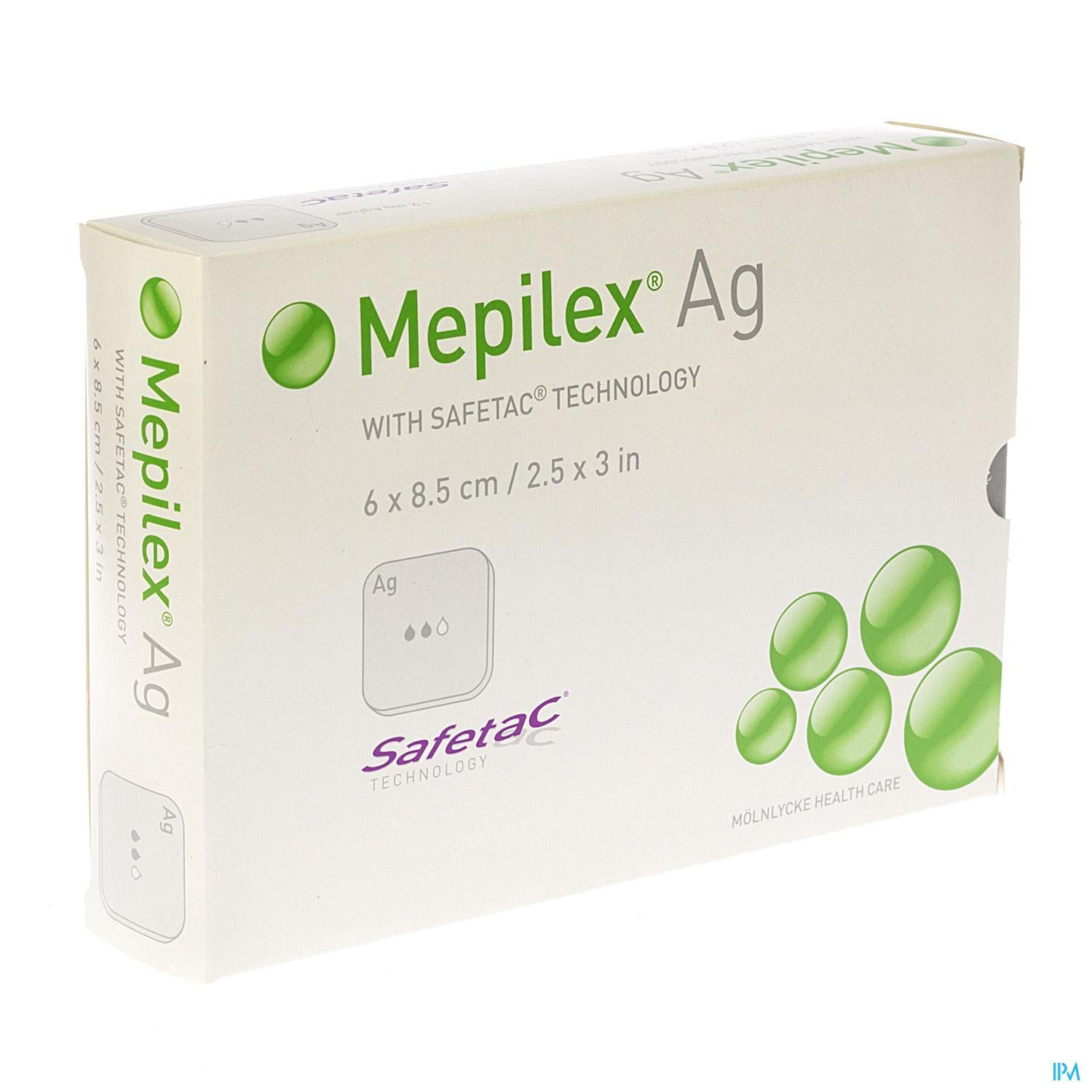 Mepilex Ag 6x8,5cm 287021 5 Pièce