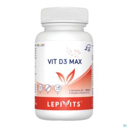 Lepivits Vit D3 Max 3000ui Gélules 60