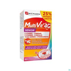 Multivit 4g Senior Comprimés 60 Promopack