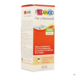 Pediakid Fer+vitamine B Sirop 125 Ml