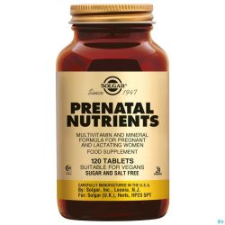 Solgar Prenatal Nutrients Comp 120