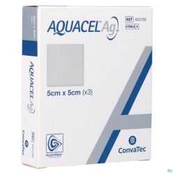Aquacel Ag Ster 5x5cm 403705 3 Pièce