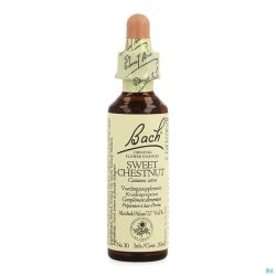 Bach Fleurs Sweet Chestnut 3434 20 Ml