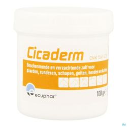 Cicaderm Pommade Pour Trayons Vétérinaire 100 G