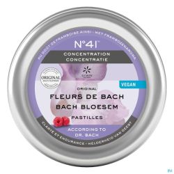 Fleurs de Bach N°41 Pastilles Concentration 50g