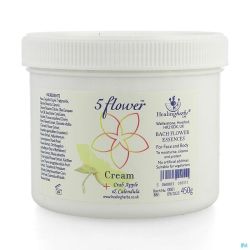Healing Herbs 5 Flow.remedy Crème Pot 450g
