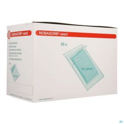 Noba Cp Absorbant Sterile 10cmx20cm 25 9350961