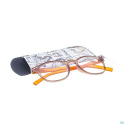 Pharmaglasses Lunettes Comprimés +2.00 Brown/orange