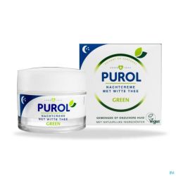 Purol Green Crème Nuit Thé Blanc 50ml