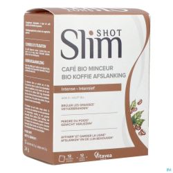 Slimshot Cafe Bio Minceur Bio 12 Sachets