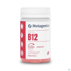 Vitamine B12 500mcg Gummies Goût Framboise 60 Metagenics