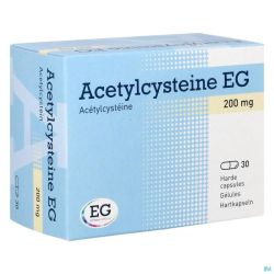 Acétylcystéine E.G. 30 Gélules 200 MG