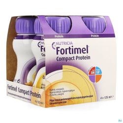 Fortimel Compact Protein Tropic.ging.epice 4x125ml