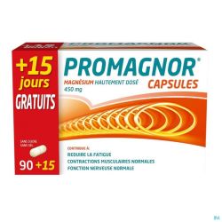 Promagnor 450mg Gélules 90 + 15 Gratuit