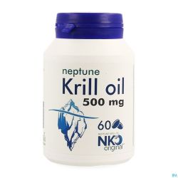 Soria Neptune Krill Oil 500mg Pot Perles 60