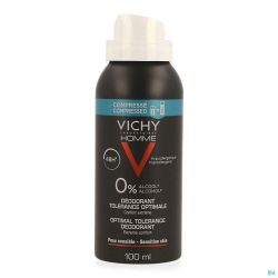 Vichy Homme Déodorant Aérosol Tolérance Optimale 48h 100ml