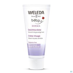 Weleda Sensitive Crème Visage Mauve Blanche 50ml 