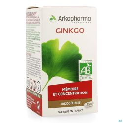 Arkogelules Ginkgo Bio Gélules 150