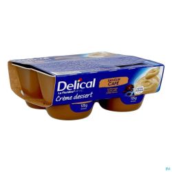 Delical Crème Dessert La Floridine Cafe 4x125g