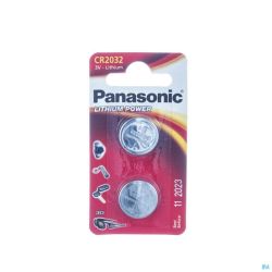 Panasonic Cr2032 Batterie 2 Pièce