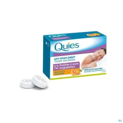 Quies Pastilles Anti-Ronflement Agrume 12 Pièces