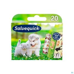 Salvequick Animal Planet Pansements 20