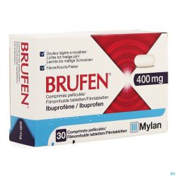 Brufen 400mg Comprimés Pell Comprimés 30 X 400mg