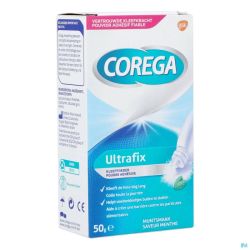 Corega Ultrafix Poudre Adhesive 50g 