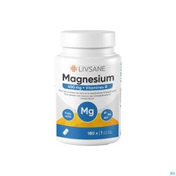 Livsane Magnesium 450mg + Vitamines B Comprimés 180