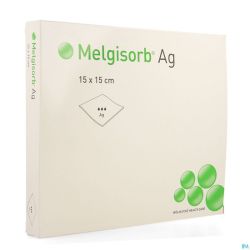 Melgisorb Ag Cp Ster 15x15cm 10 256150