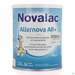 Novalac Allernova Ar+ 0-36 mois Poudre 400g