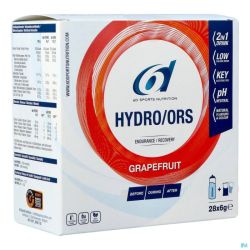 6d Hydro Ors Grapefruit Sach 28x6g