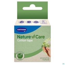 Nature Care Bande Sparadrap Cott.2,5cmx5m Rouleau1