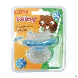 Nûby Sucette de dentition silicone Gum-Eez™ - 0m+