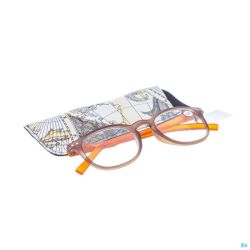 Pharmaglasses Lunettes Comprimés +2.50 Brown/orange