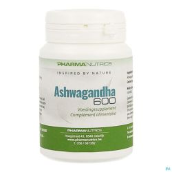 Ashwagandha 600mg V-gélules 60 Pharmanutrics