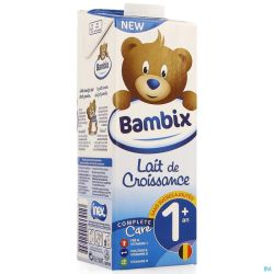 Bambix Lait Croissance Nature Age1+    Bouteille de 1l