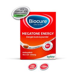 Biocure Megatone Energy La 30 Comprimés Promo