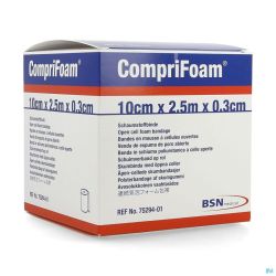 Comprifoam 10cm X 2,5m X 0,3cm 1 7529401