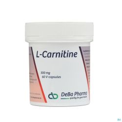 L-carnitine Deba 60 Gélules 500 Mg