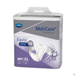 Molicare Premium Elastic 8 Gouttes XL 14 Langes