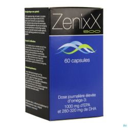 Zenixx 60 Gélules 500 Mg