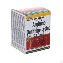 Altisa Arginine-ornithine-lysine 90 Vcap