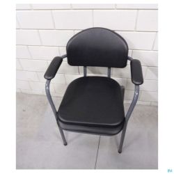 Chaise Persee Febelco Noir/gris Vermeiren