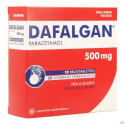 Dafalgan Effervescents 20 Comprimés 500 Mg