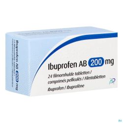 Ibuprofen Ab 200mg Comprimés Pelliculés 24