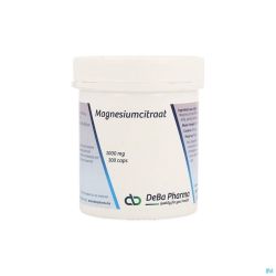 Mg-citrate Deba 100 Gélules 1000 Mg