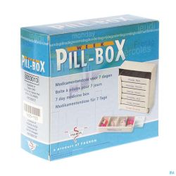 Pilbox Semaine Erco 1 Pièce